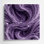 Digital Abstraction 61 Purple Metal Wall Art