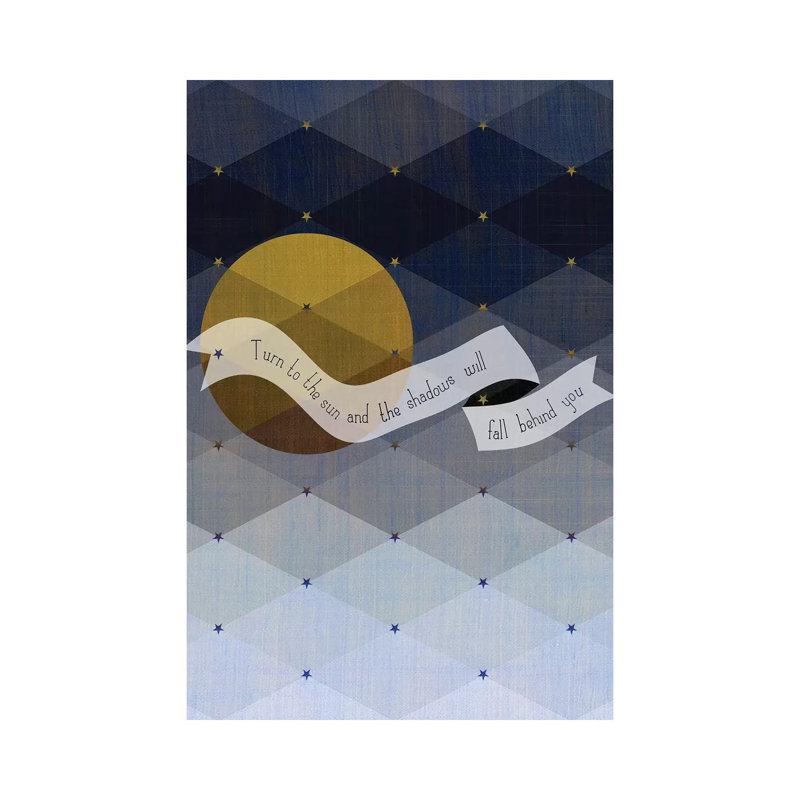 Art sur toile Chhaya Shrader, H 12 po x l 8 po x P 0,75 po, Toile tendue