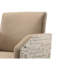 2 fauteuils de salle à manger de style bois de grève - tête de clou robuste, dossier imprimé, garniture de tête en microfibre, charmante et douce
