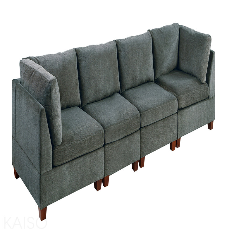Ensemble modulaire - 4 pièces en gris