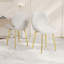 Ensemble de 2 chaises de salle à manger rembourrées-1229678355
