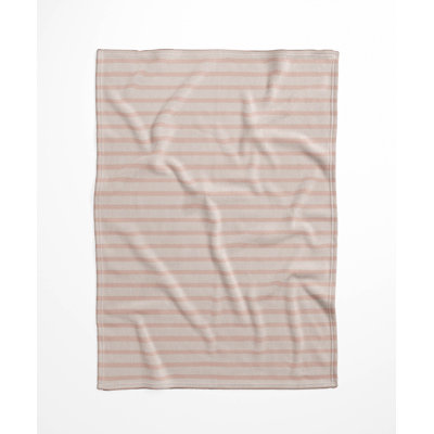 Comb Row Velveteen Fleece Blanket