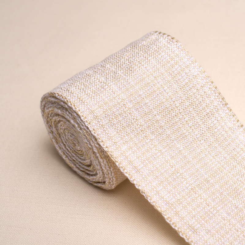 Tweed Tape Wide, Ivory