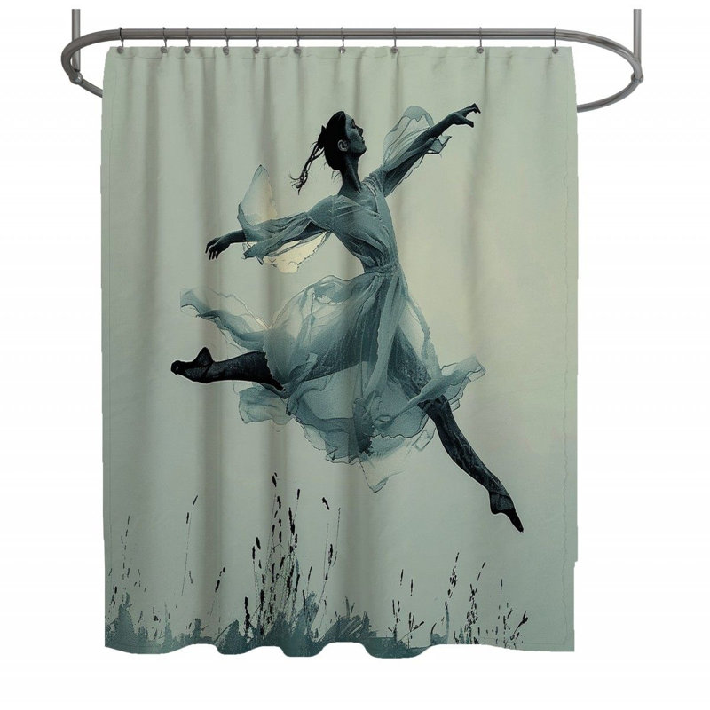 Danaijah Shower Curtain, 73"H x 70"W