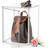 1 Pcs Super Large Acrylic Display Case Purse Handbag Storage Organizer For Closet Clear Stackable Bag Boot Shoe Boxes With Magnetic Door