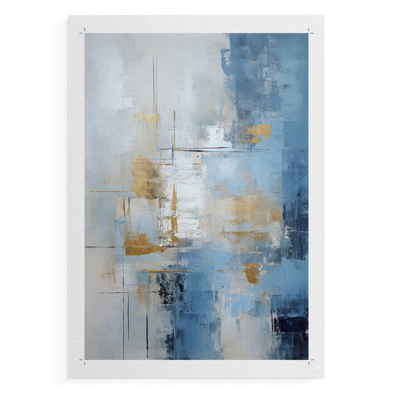 Série ABSTRACT Dxxviii - impression sur toile seulement - non encadrée, H 36 po x l 24 po