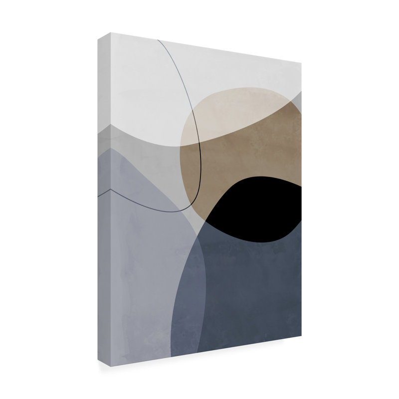 Art graphique sur toile, joeike bohmer, H 19 po x l 14 po x P 2 po
