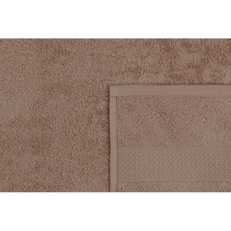 Luxurious Bath Towel, 100% Cotton, 27.6 x 55.1 inches | 500 g/m² for Ultimate Softness and Absorbency | Machine Washable at 104°F, Elegant Mink Color | Perfect for Spa, Home, and Everyday Use