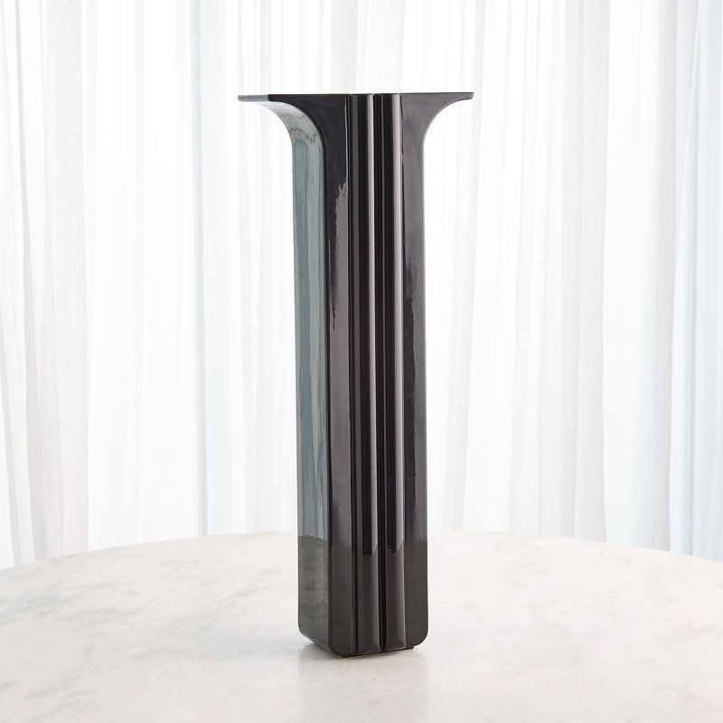 Flying Column Vase-Black-Slim