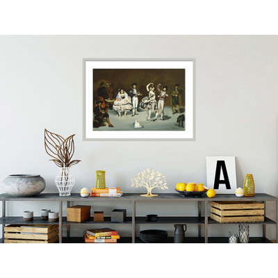 Ballet espagnol par impression giclée encadrée