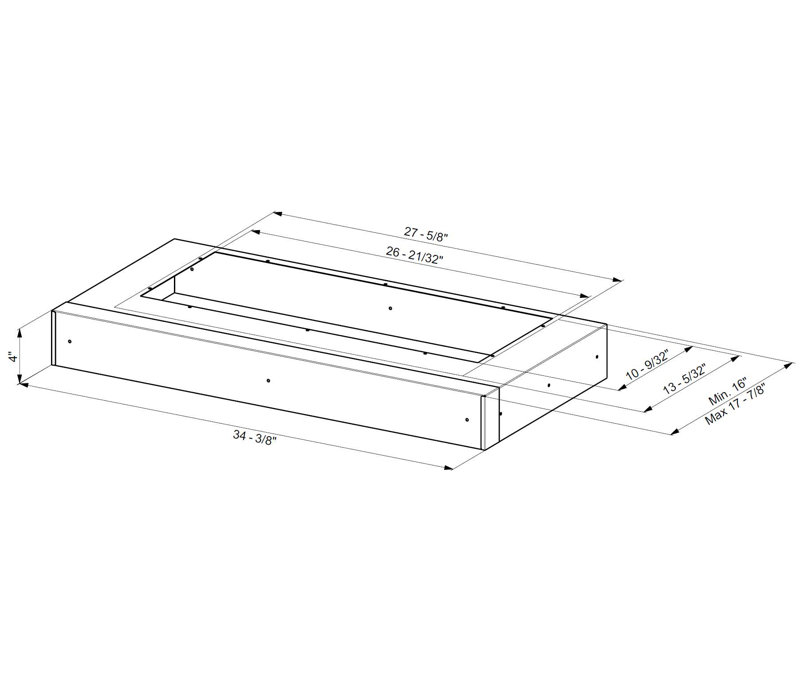 Faber Range Hood Liner
