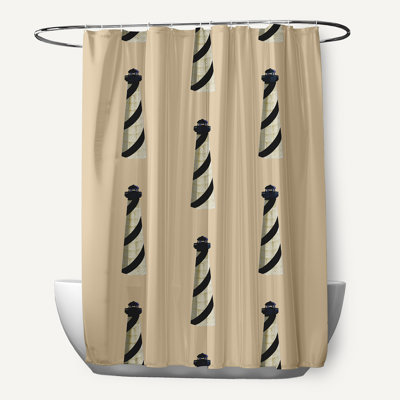 Hancock Geometric Shower Curtain