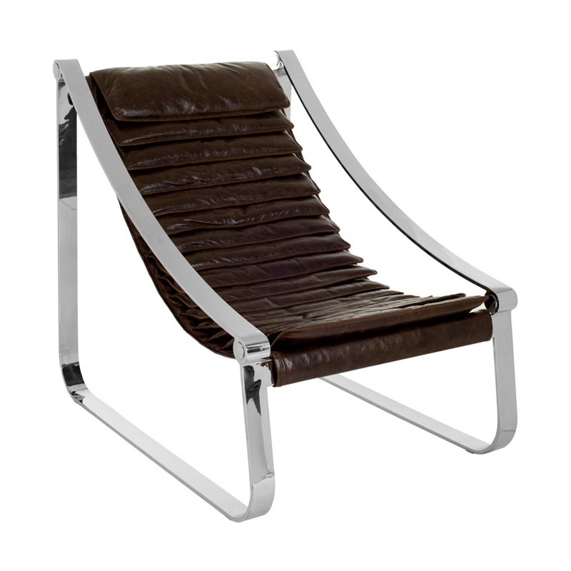 Fauteuil en cuir Murray
