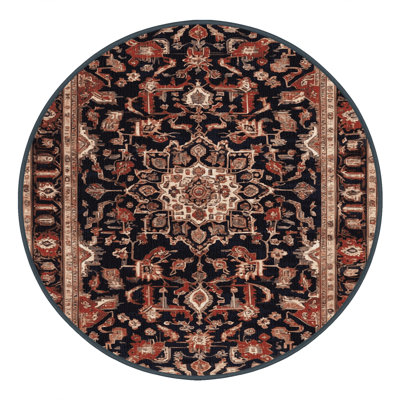 Tapis brun lavable à la machine