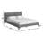 Upholstered Wingback Bed-394615961
