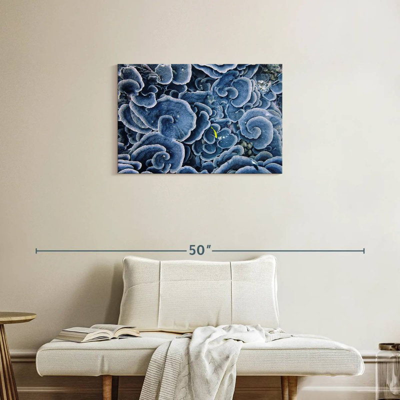 Brampt Beau Vallon Blue Corals, 20" H x 30" W