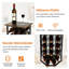 Wine Bottle Rack Brown