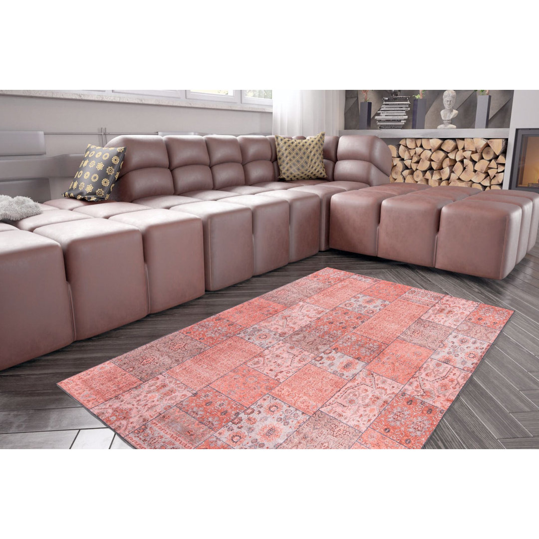 Lamson Machine Woven Area Rug