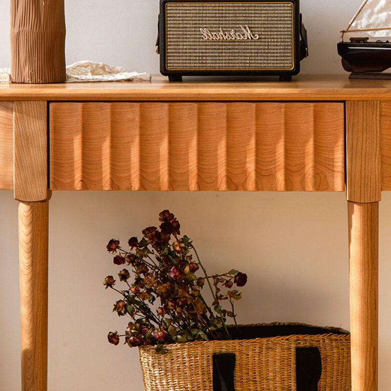 Nordic-style simple console table