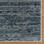 Miesner Dario Modern Striped Blue Grey Polyester High-Low Indoor Area Rug-98931877