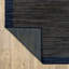 Tapis bleu / brun en laine Weston-318800714-318800723