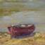«Beached Red», reproduction d'art sur toile-30011166