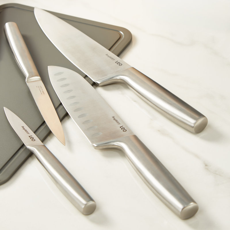 11 Piece Stainless Steel Knife Block Set