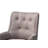 Upholstered Counter Stool with Solid Wood Frame-1561604824