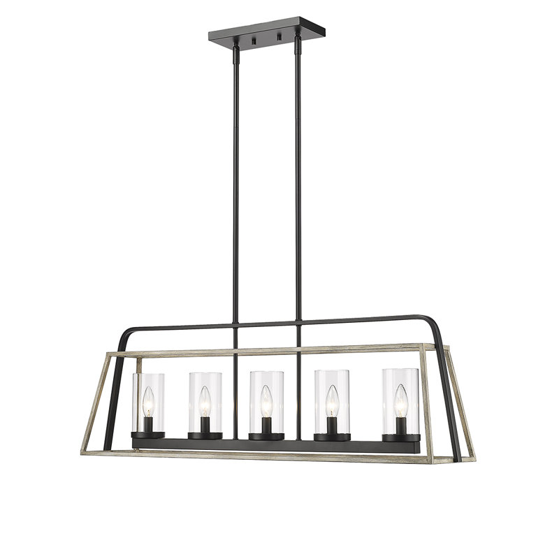 5 - Light Dimmable Kitchen Island Chandelier