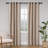 Huseman Soft Cotton Feel Twill 100% Blackout Curtain Pair（2 panels)-968184965-968184960