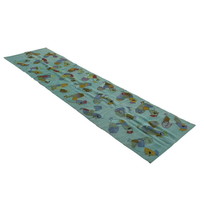 Tapis de couloir vert Oldfield