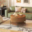 Table basse à plateau relevable Farmhouse Brown