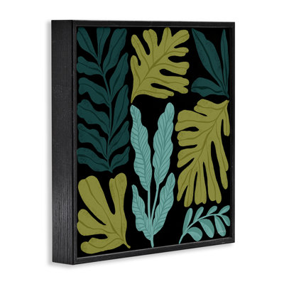  Leaf Sprigs Collage Giclee Art by Cheryl Warrick