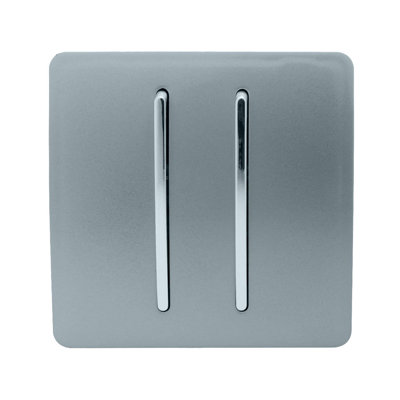 Trendi Switch 2 Gang Retractive Home Automation Switch