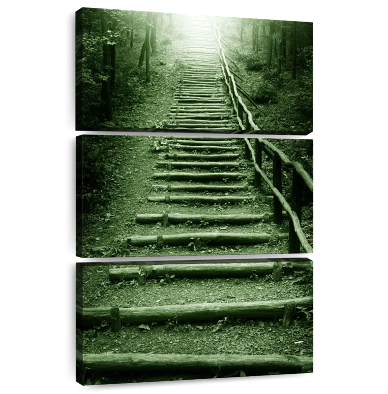 Lilie Forest Staircase, 32" H x 20" W
