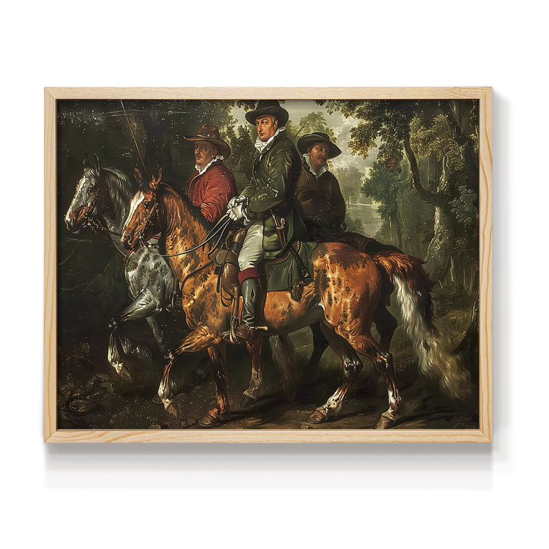 Faune - Lxxxxi - Reproduction encadrée - Restickable, Naturel, H 16 po x l 20 po