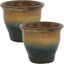 Ailynn Round Imperial Ceramic Outdoor Planter-215457973-215457970