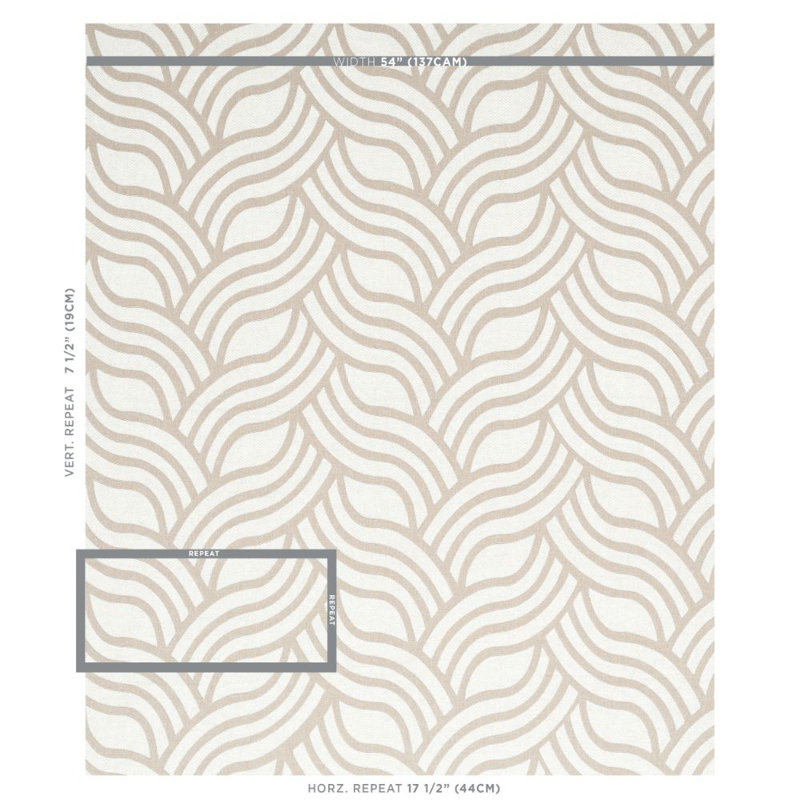 Tissu Sangomar, Marron