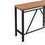 Table de bar 5 pièces et 4 tabourets avec coussins pour l'extérieur