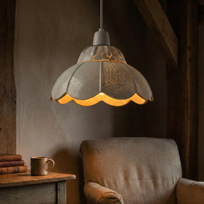 11cm H Glass Bowl Lamp Shade ( Screw On ) in White