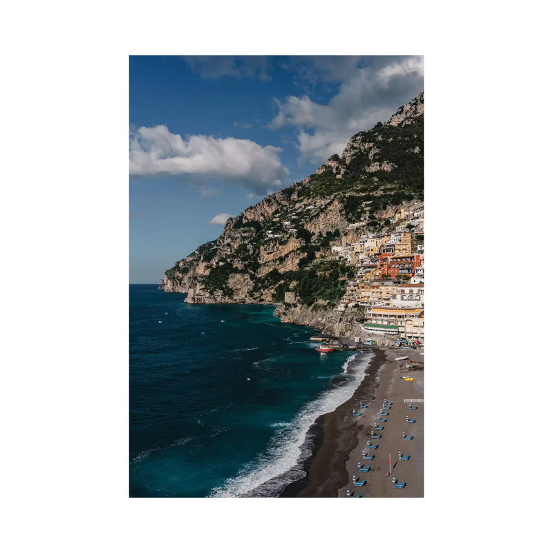 Positano Morning III 1 Piece Wall Art on Canvas, 45.72cm H x 30.48cm W x 1.91cm D, Wrapped Canvas