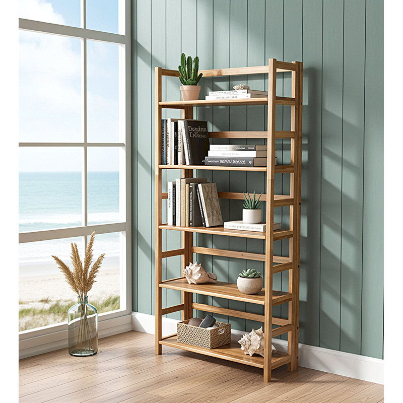 Jil Etagere Bookcase, Natural