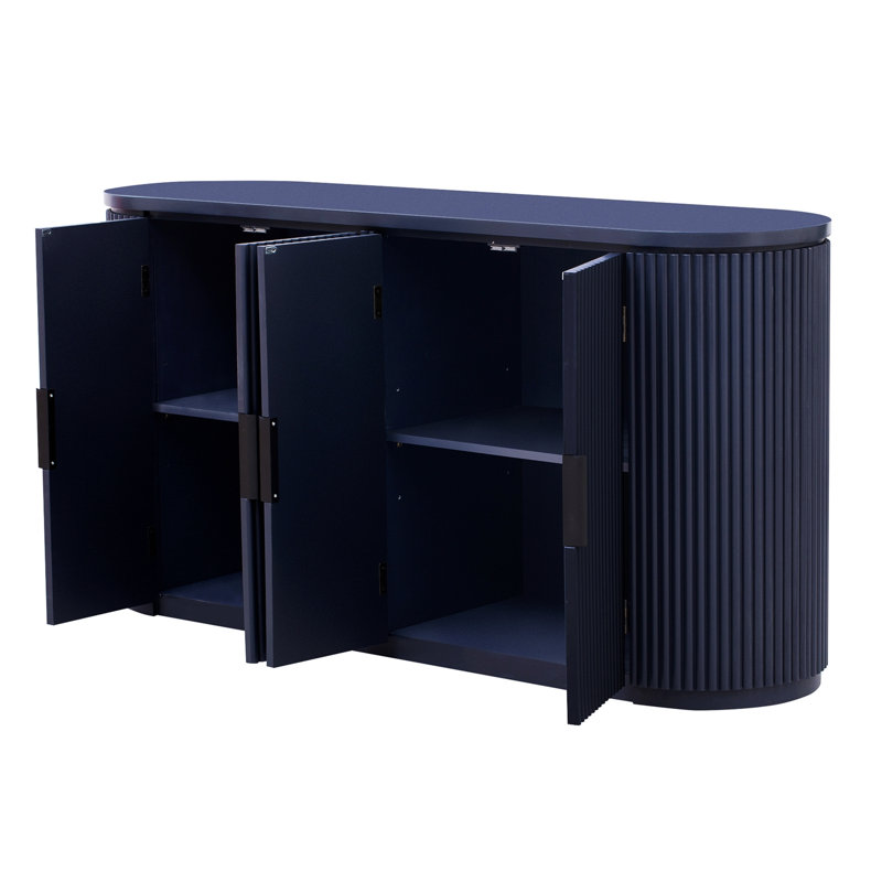 Accent Chests / Cabinets Accent Cabinet, Navy Blue