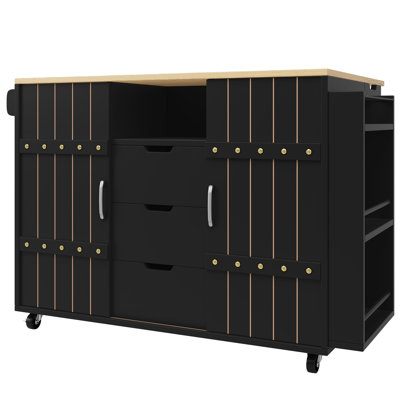 110 cm W Kitchen Island with Top