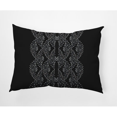 Coussin lombaire à pois