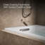 Tourbillon en alcôve Archer avec surface chauffante, bride de carrelage et drain à gauche Archer-14674425-65089963