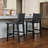 Maven Lane Noah Stool with Faux Leather Upholstery-111462704-111462700