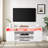 68" LED TV Stand for TVs up to 78", Modern Media Console Entertainment Center with Storage Cabinets & Adjustable Shelves-575500932