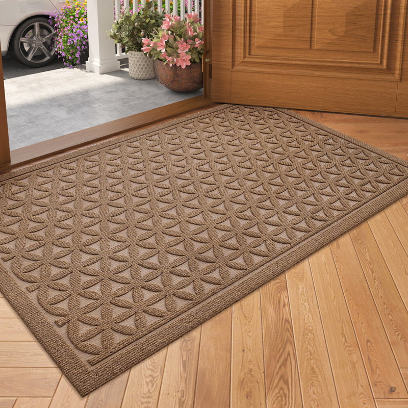 Paillasson d'intérieur, paillasson d'intérieur à poils courts, tapis d'entrée antidérapants pour l'intérieur, tapis de bienvenue Dirt Trapper, 24 po x 35 po