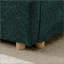 Structure de lit rembourrée de style minimaliste moderne avec tête de lit haute incurvée, tissu en fil de cercle de qualité supérieure et support de pieds robuste, matelas non inclus-1237234292-1237234293